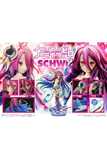 No Game No Life Prisma Wing Statuie PVC 1/7 Schwi 26 cm poza produsului