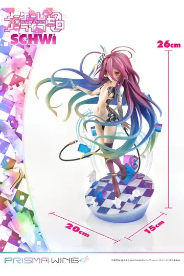 No Game No Life Prisma Wing Statuie PVC 1/7 Schwi 26 cm poza produsului