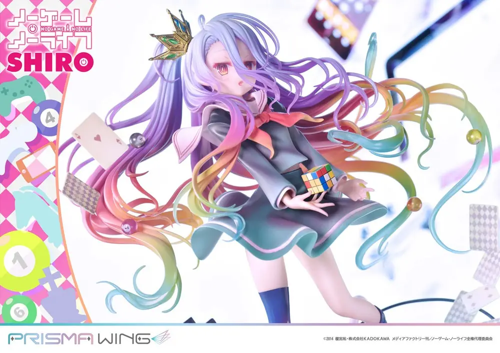 No Game No Life Statuie PVC Prisma Wing 1/7 Shiro 27 cm poza produsului