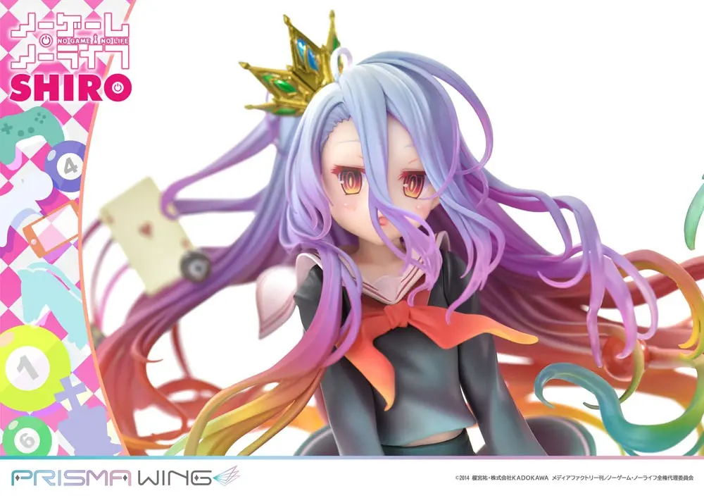 No Game No Life Statuie PVC Prisma Wing 1/7 Shiro 27 cm poza produsului