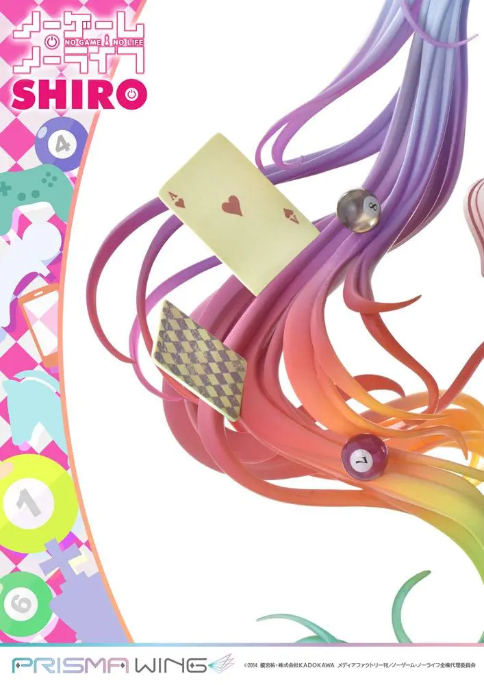 No Game No Life Statuie PVC Prisma Wing 1/7 Shiro 27 cm poza produsului