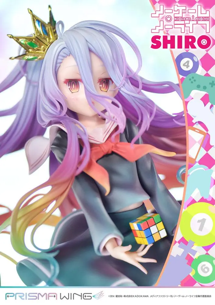 No Game No Life Statuie PVC Prisma Wing 1/7 Shiro 27 cm poza produsului