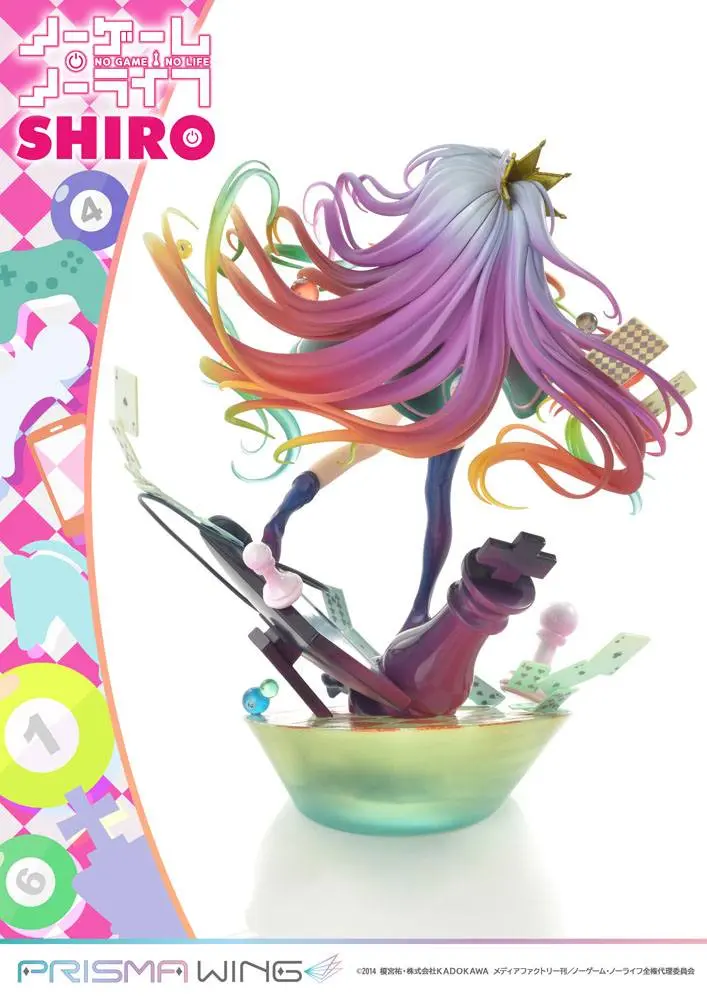 No Game No Life Statuie PVC Prisma Wing 1/7 Shiro 27 cm poza produsului