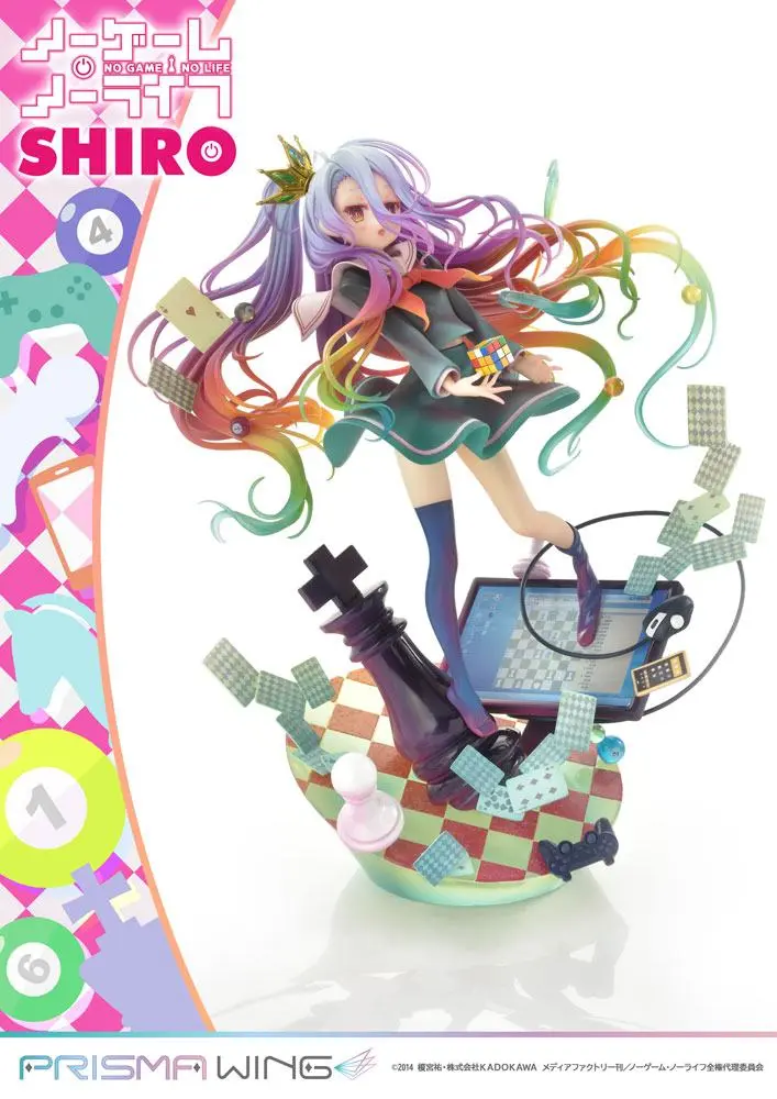 No Game No Life Statuie PVC Prisma Wing 1/7 Shiro 27 cm poza produsului
