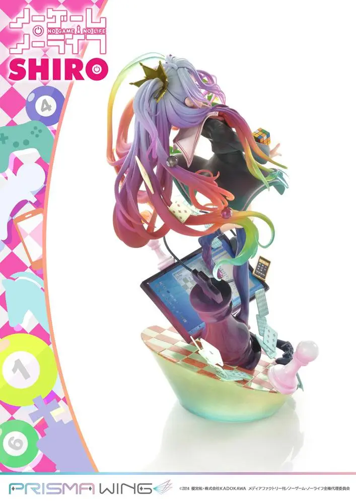 No Game No Life Statuie PVC Prisma Wing 1/7 Shiro 27 cm poza produsului