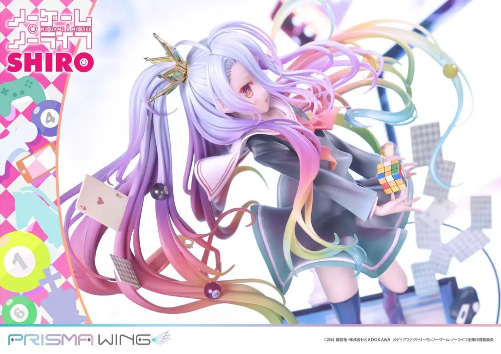 No Game No Life Statuie PVC Prisma Wing 1/7 Shiro 27 cm poza produsului