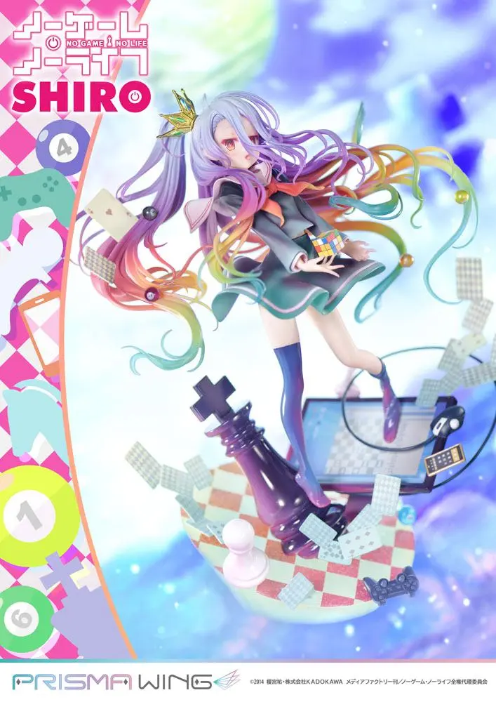 No Game No Life Statuie PVC Prisma Wing 1/7 Shiro 27 cm poza produsului