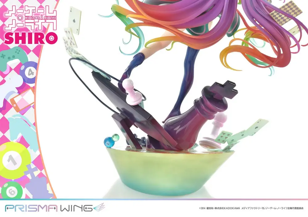No Game No Life Statuie PVC Prisma Wing 1/7 Shiro 27 cm poza produsului