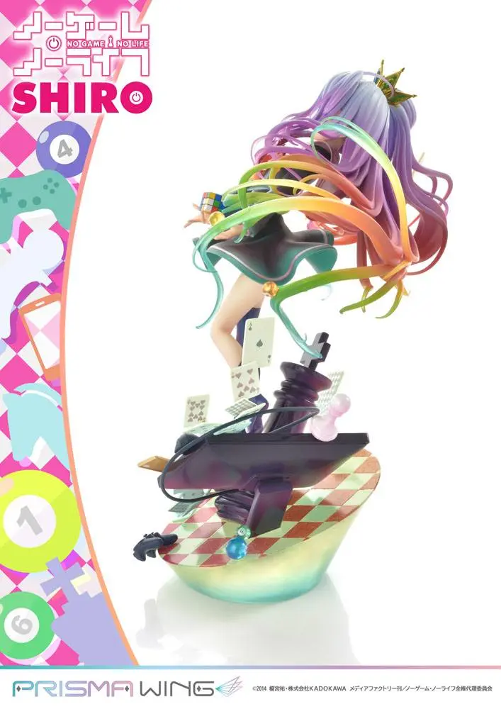 No Game No Life Statuie PVC Prisma Wing 1/7 Shiro 27 cm poza produsului