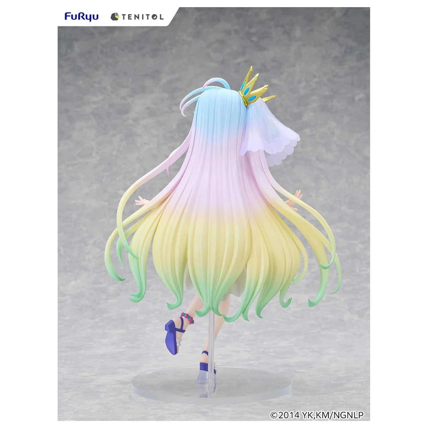 No Game No Life Tenitol Tall Figurina din PVC Shiro swimwear dress Ver. 29 cm poza produsului