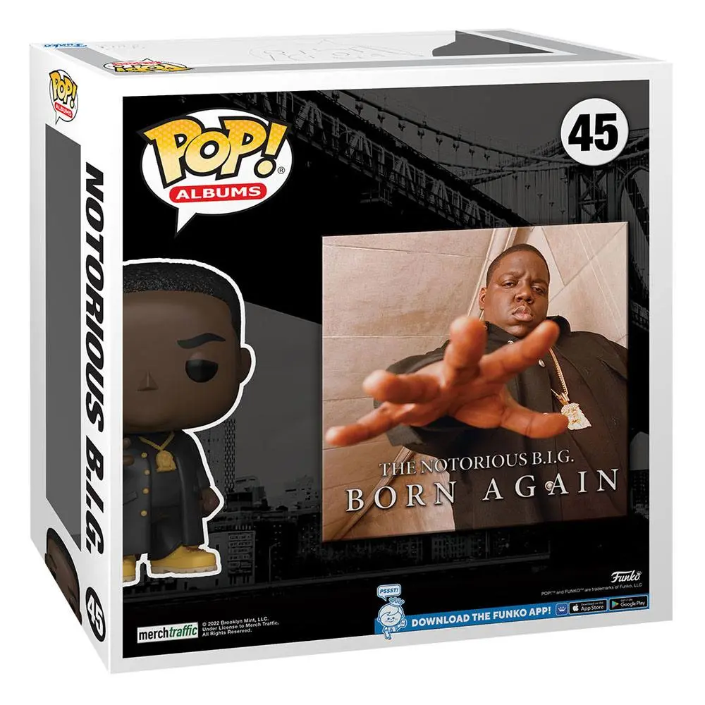 Figurină vinil albume POP! Notorious B.I.G. Biggie Smalls - Born Again 9 cm poza produsului