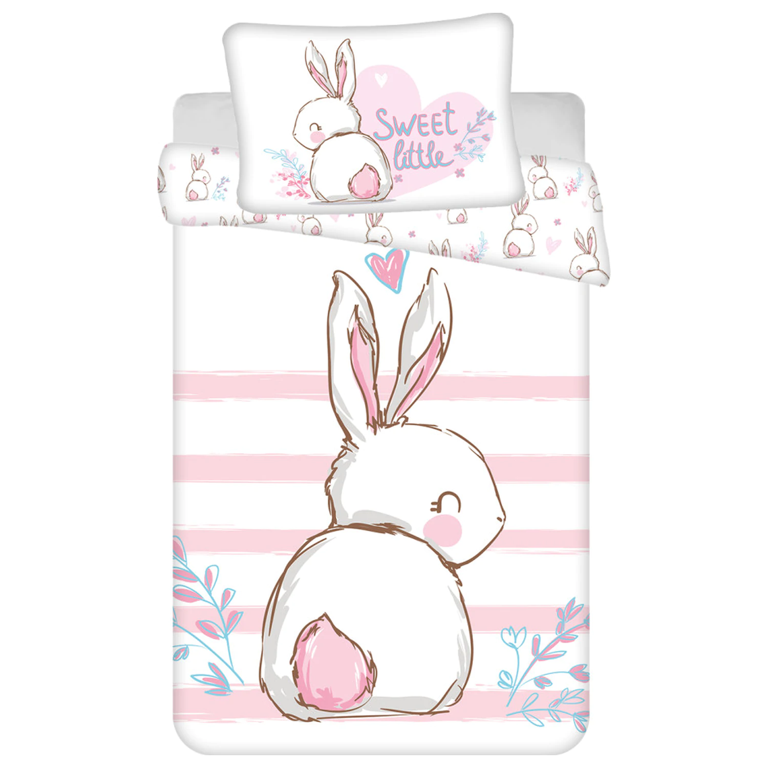 Bunny Sweet Husa de plapuma pentru copii, prescolari poza produsului