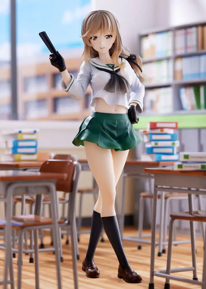 Statuie PVC Oarai Girls High 1/7 Chiyo Shimada 25 cm poza produsului