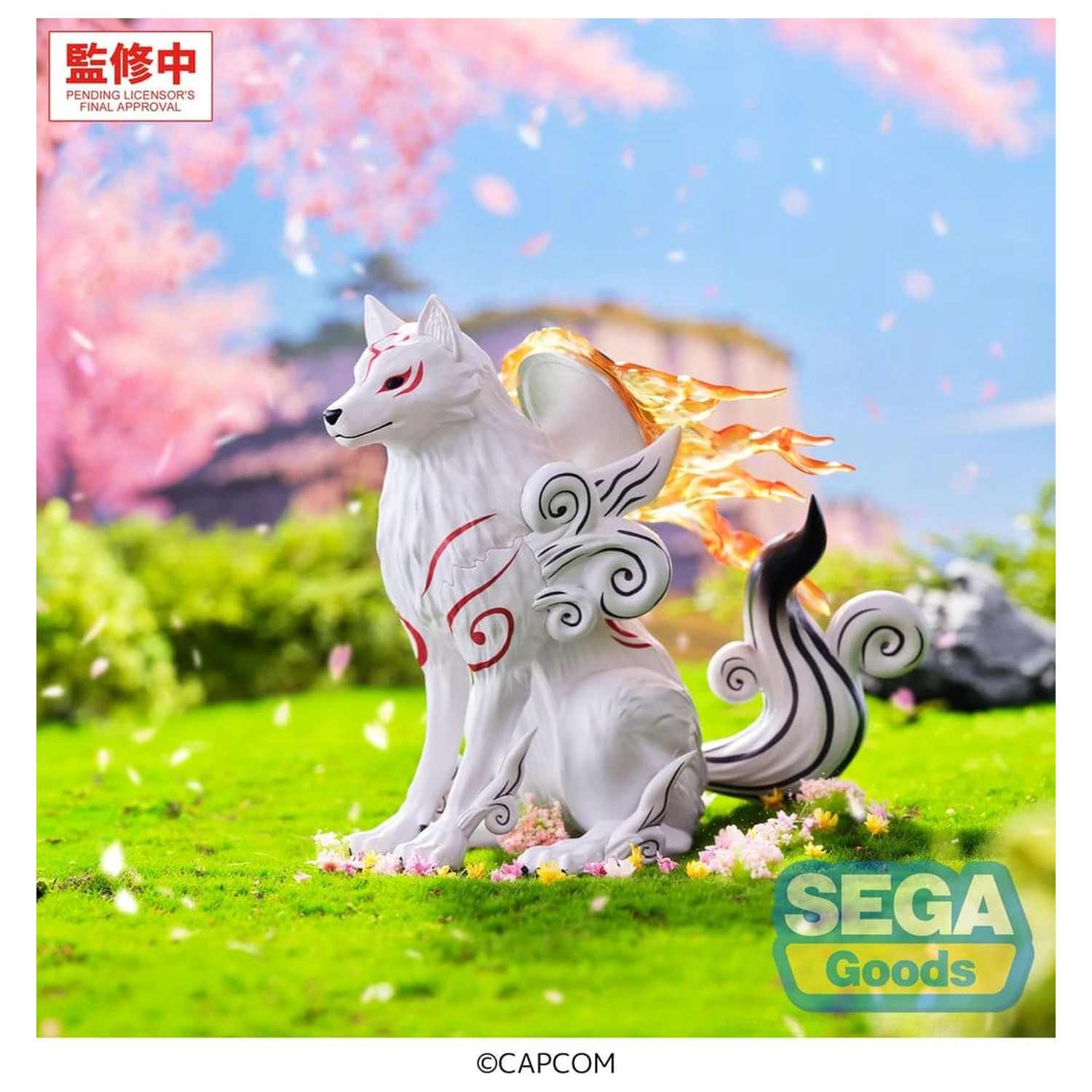 Figurina Okami High Premium PVC Amaterasu 14 cm poza produsului