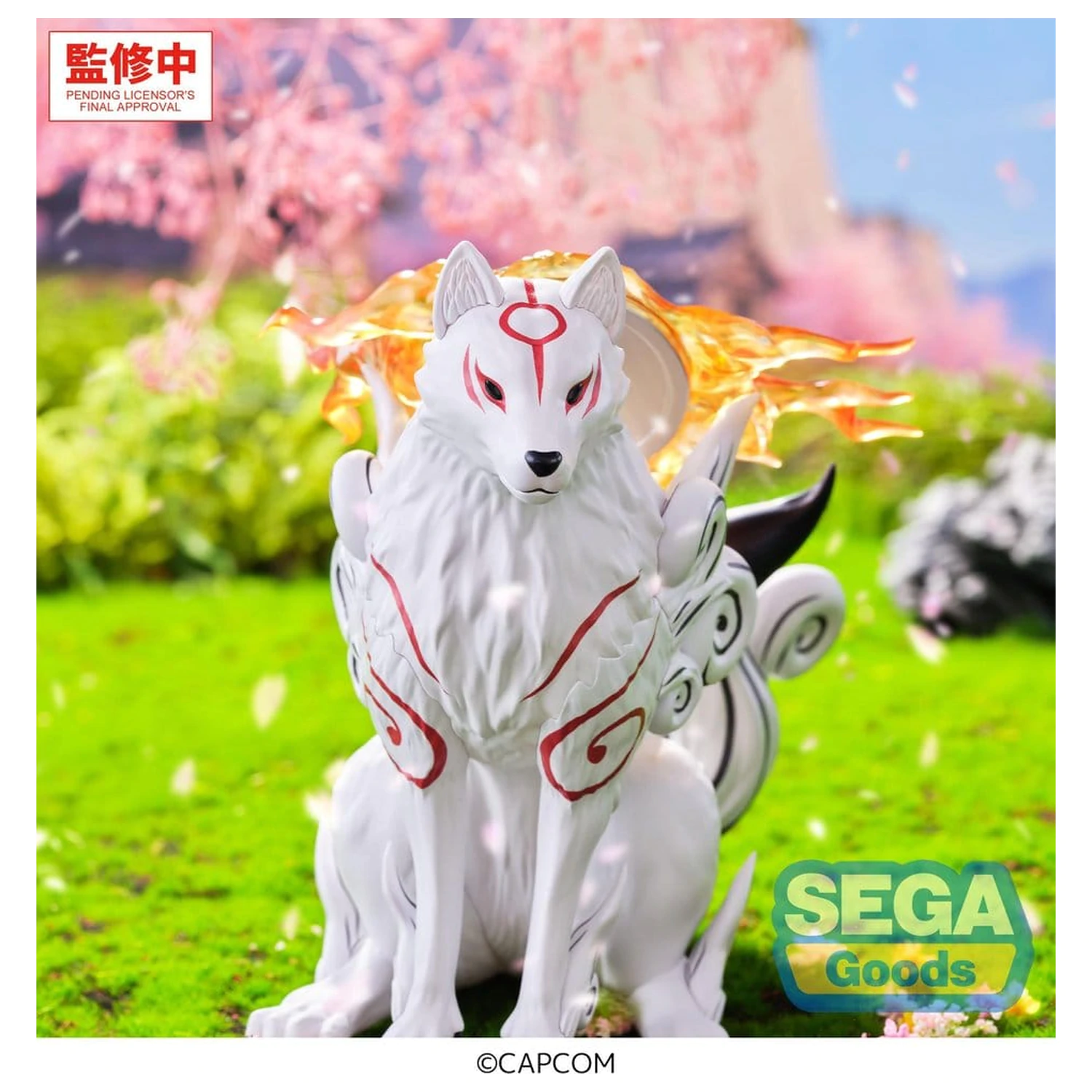 Figurina Okami High Premium PVC Amaterasu 14 cm poza produsului