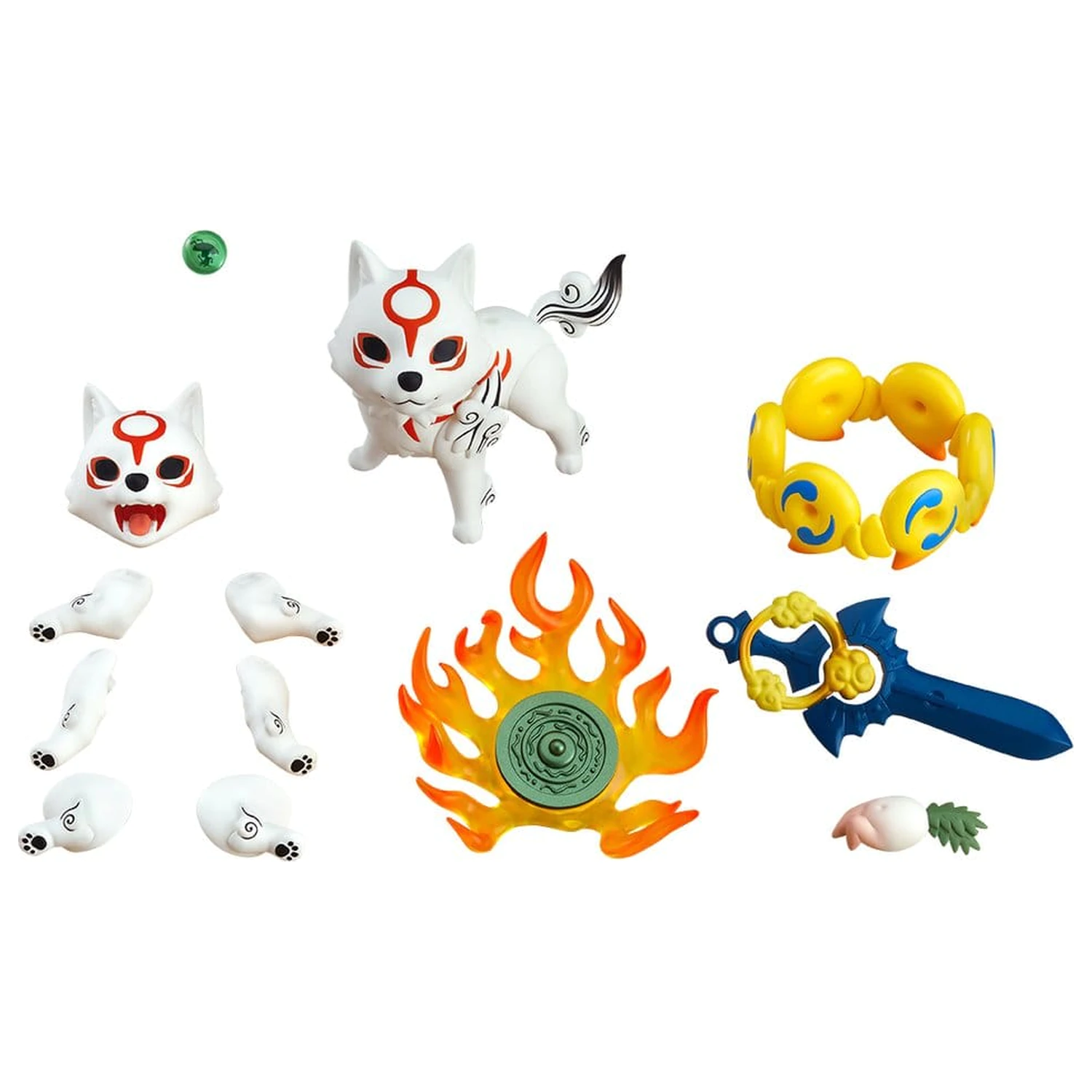 Okami Nendoroid Figura de actiune Amaterasu DX Ver. 10 cm poza produsului
