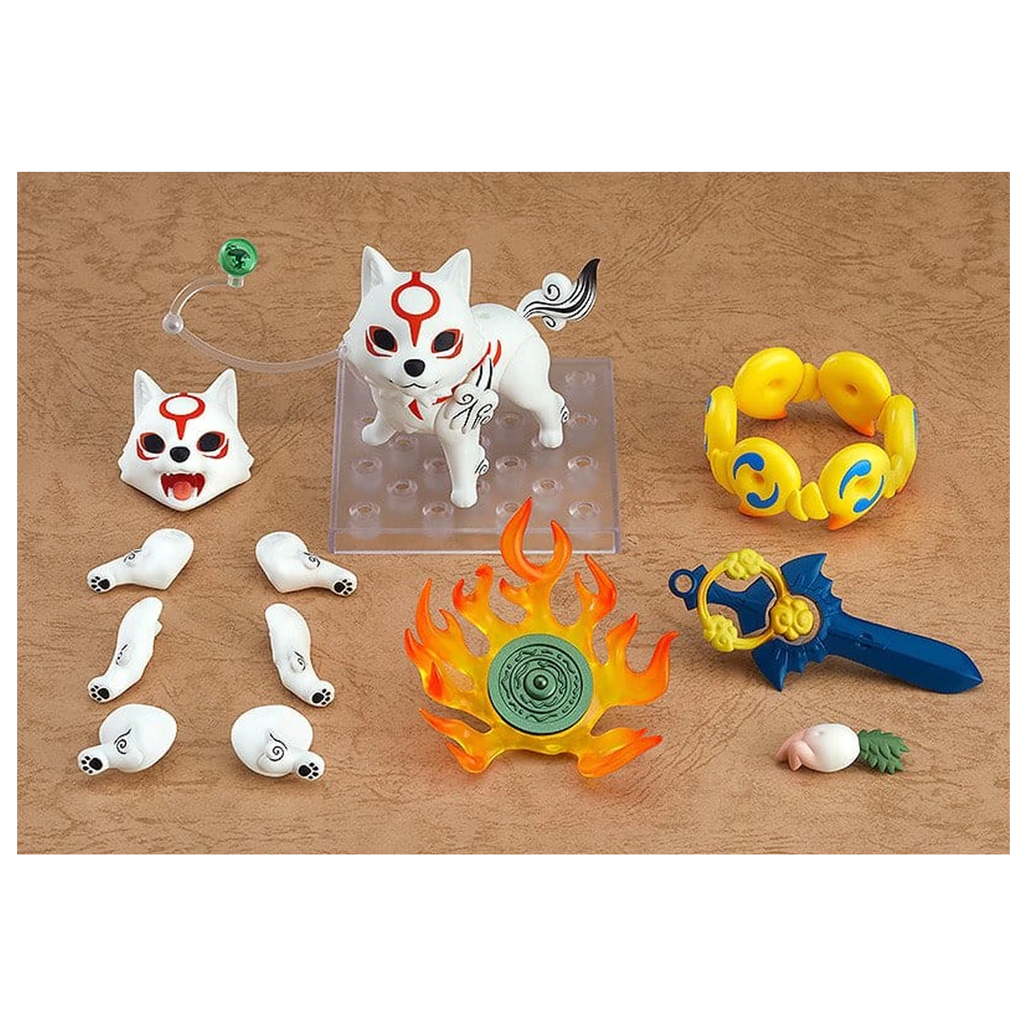 Okami Nendoroid Figura de actiune Amaterasu DX Ver. 10 cm poza produsului