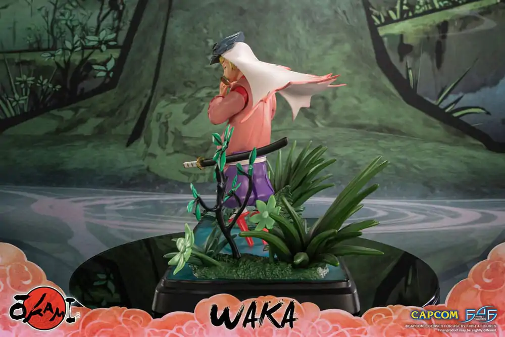 Statuie Okami Waka 42 cm poza produsului