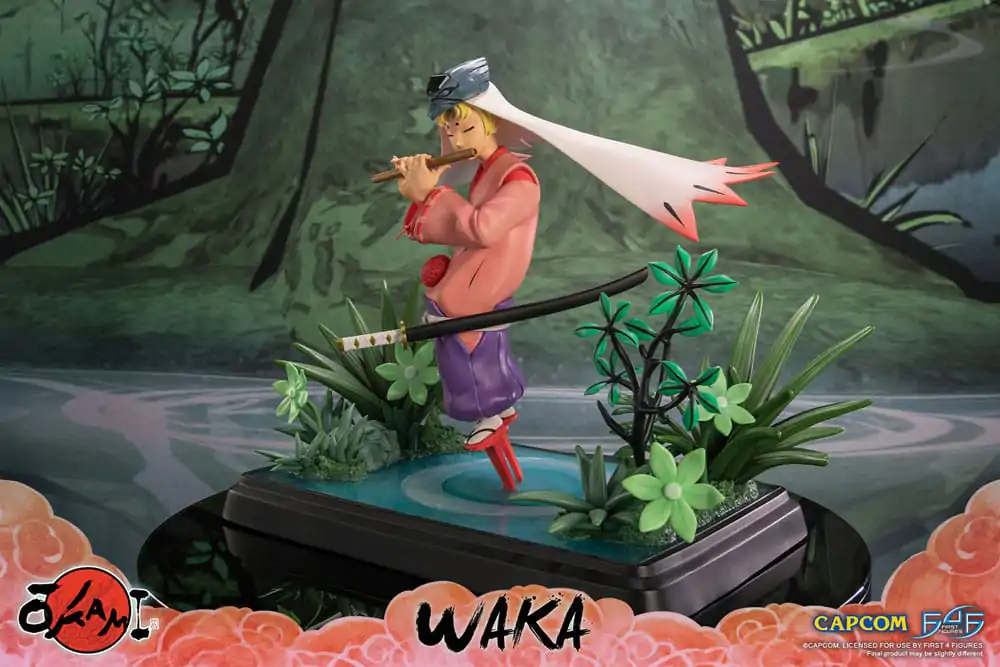 Statuie Okami Waka 42 cm poza produsului