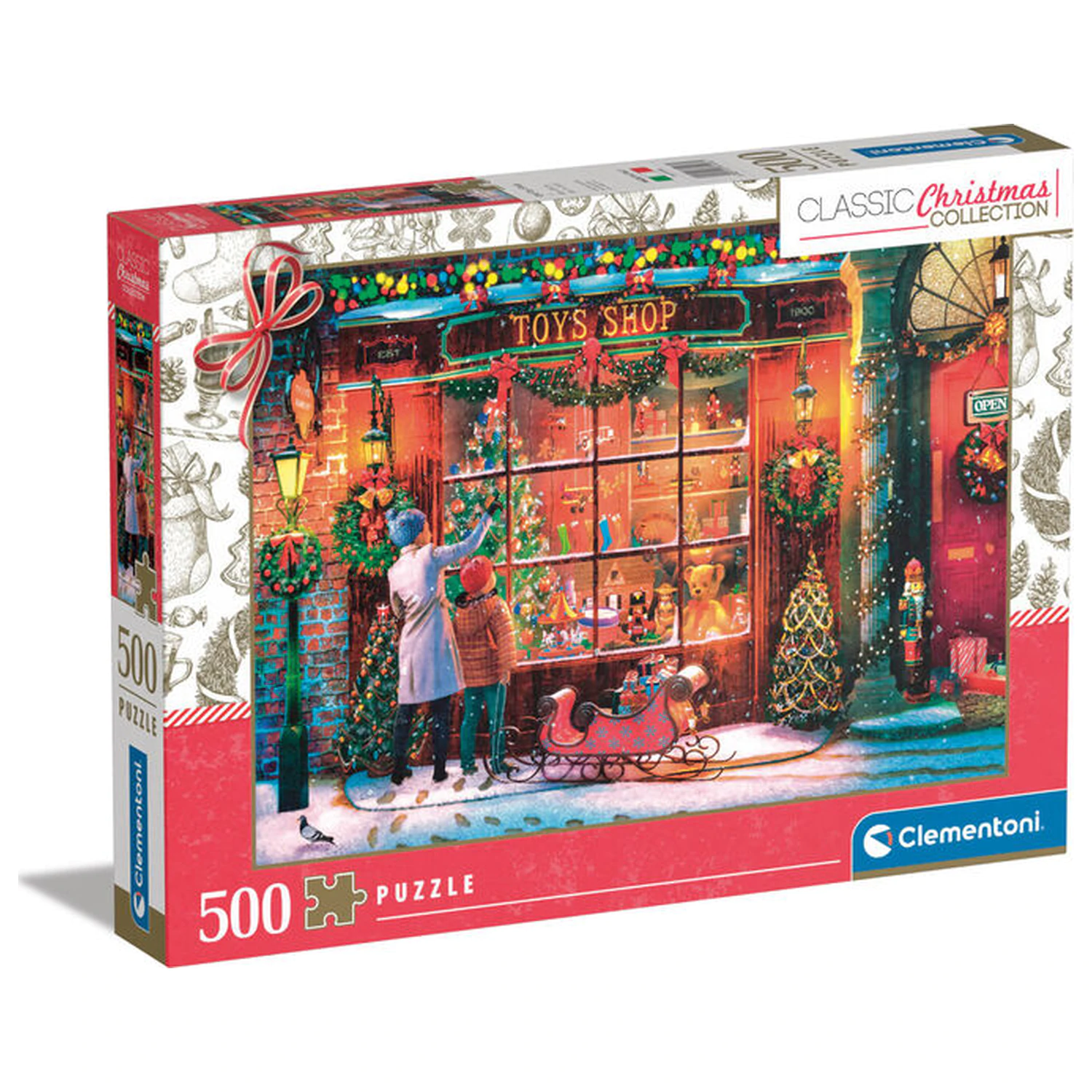 Old Toy Shop puzzle 500 piese poza produsului