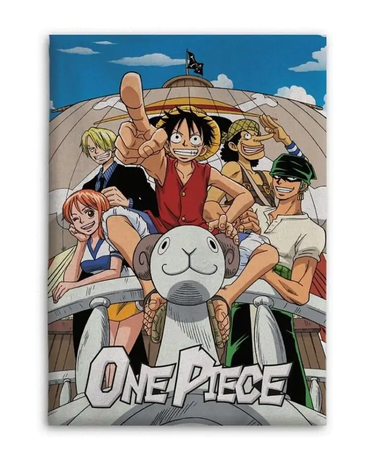 Pătură de Flanel ONE PIECE 110x150cm Straw Hat Crew poza produsului