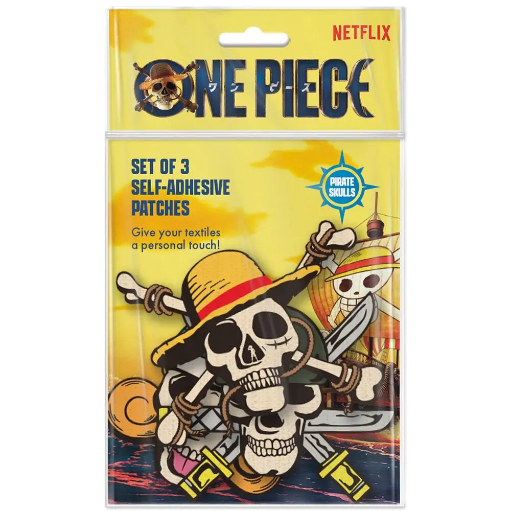 One Piece Set de 3 patch-uri poza produsului