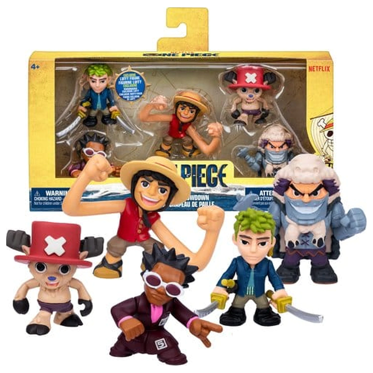 One Piece Mini Figurine Pachet 5 Bucati poza produsului