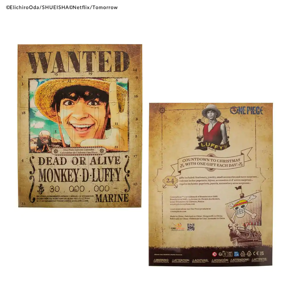 Calendar Advent One Piece 2025 poza produsului
