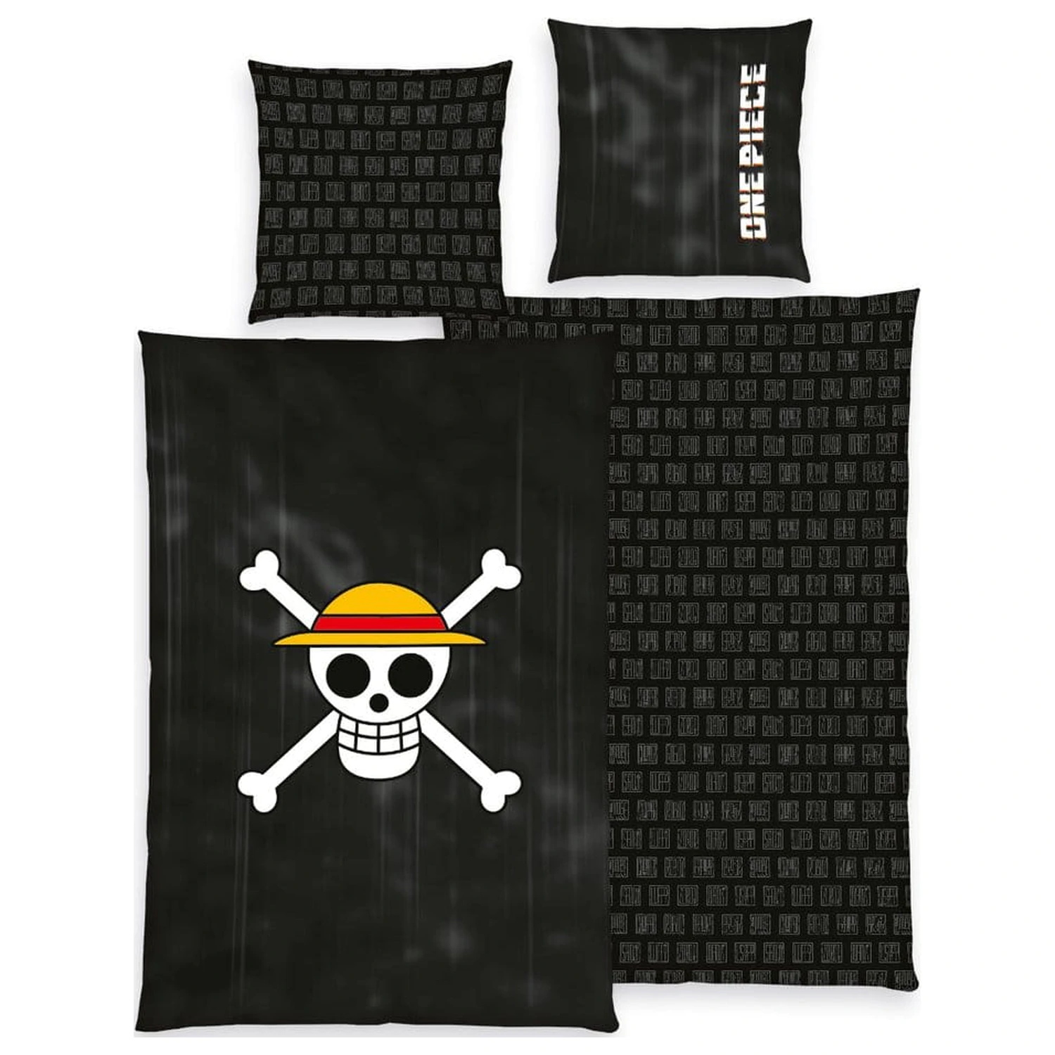 One Piece Bed linen Jolly Roger 135 x 200 cm poza produsului