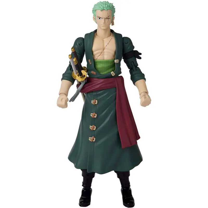 Figura One Piece Anime Heroes Monkey Roronoa Zoro 17cm poza produsului