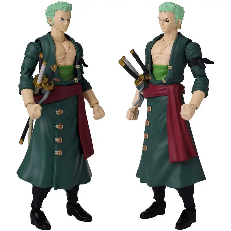Figura One Piece Anime Heroes Monkey Roronoa Zoro 17cm poza produsului