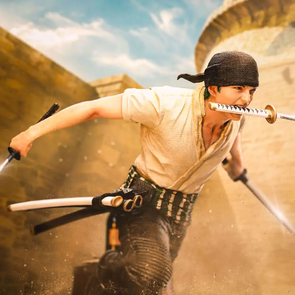 One Piece Art Scale Statuie 1/10 Zoro 19 cm poza produsului