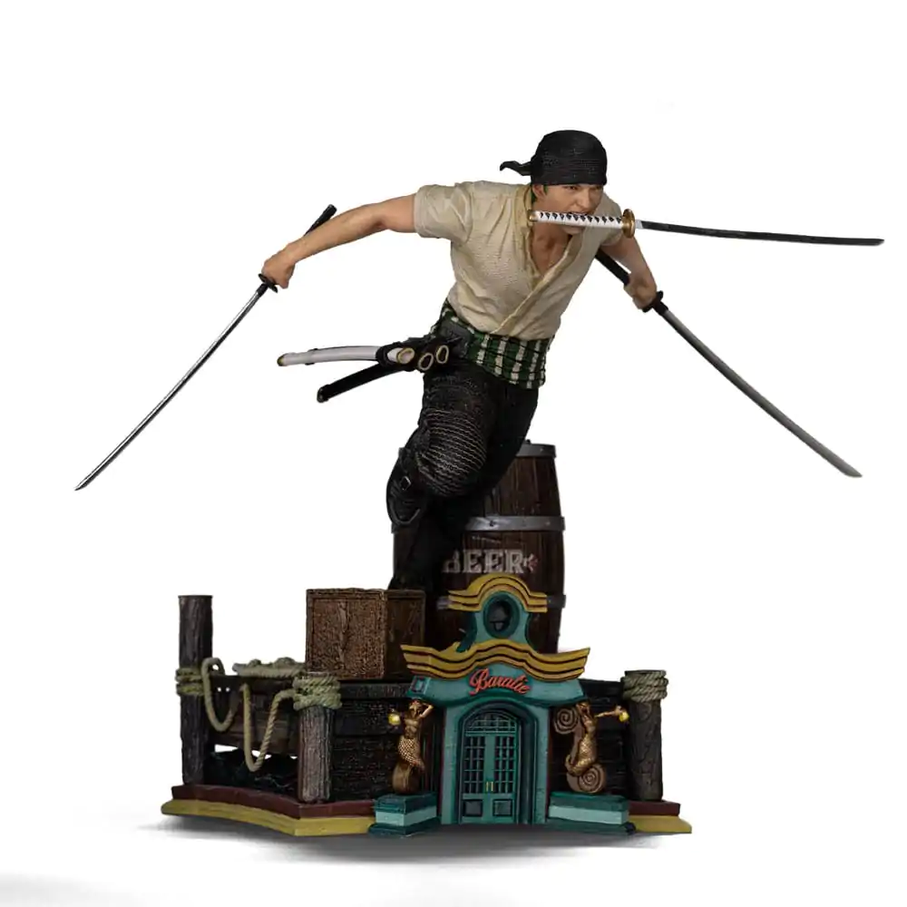 One Piece Art Scale Statuie 1/10 Zoro 19 cm poza produsului