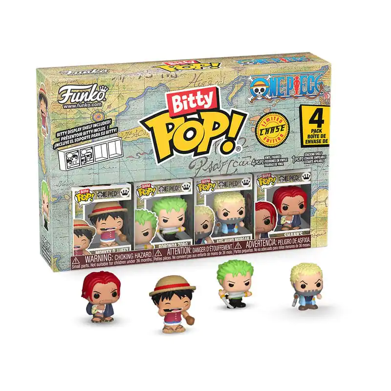 One Piece Bitty Funko POP! Figurina din vinil, pachet de 4 bucati Luffy poza produsului