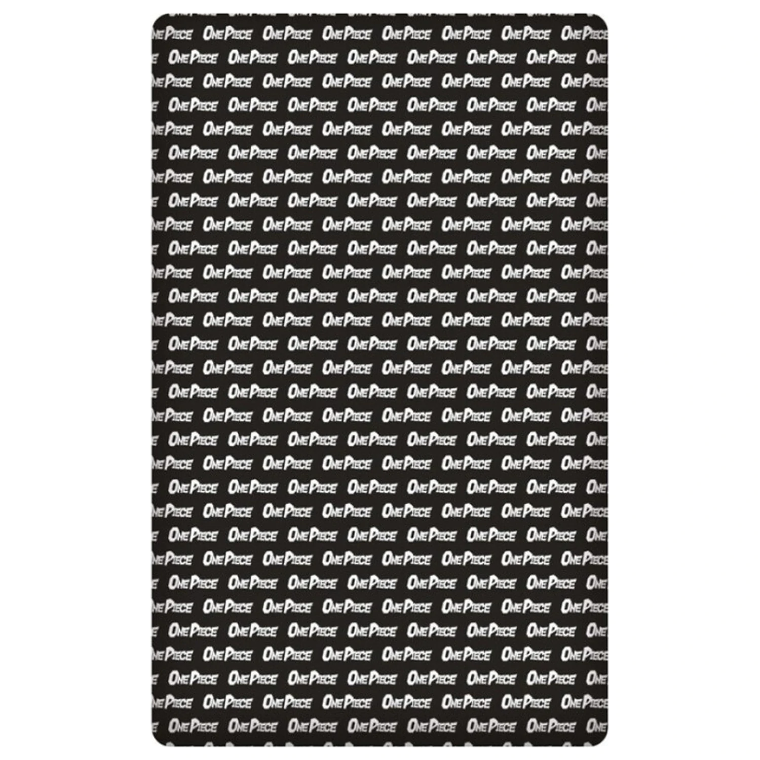 One Piece Black cearsaf montat 90x200 cm poza produsului