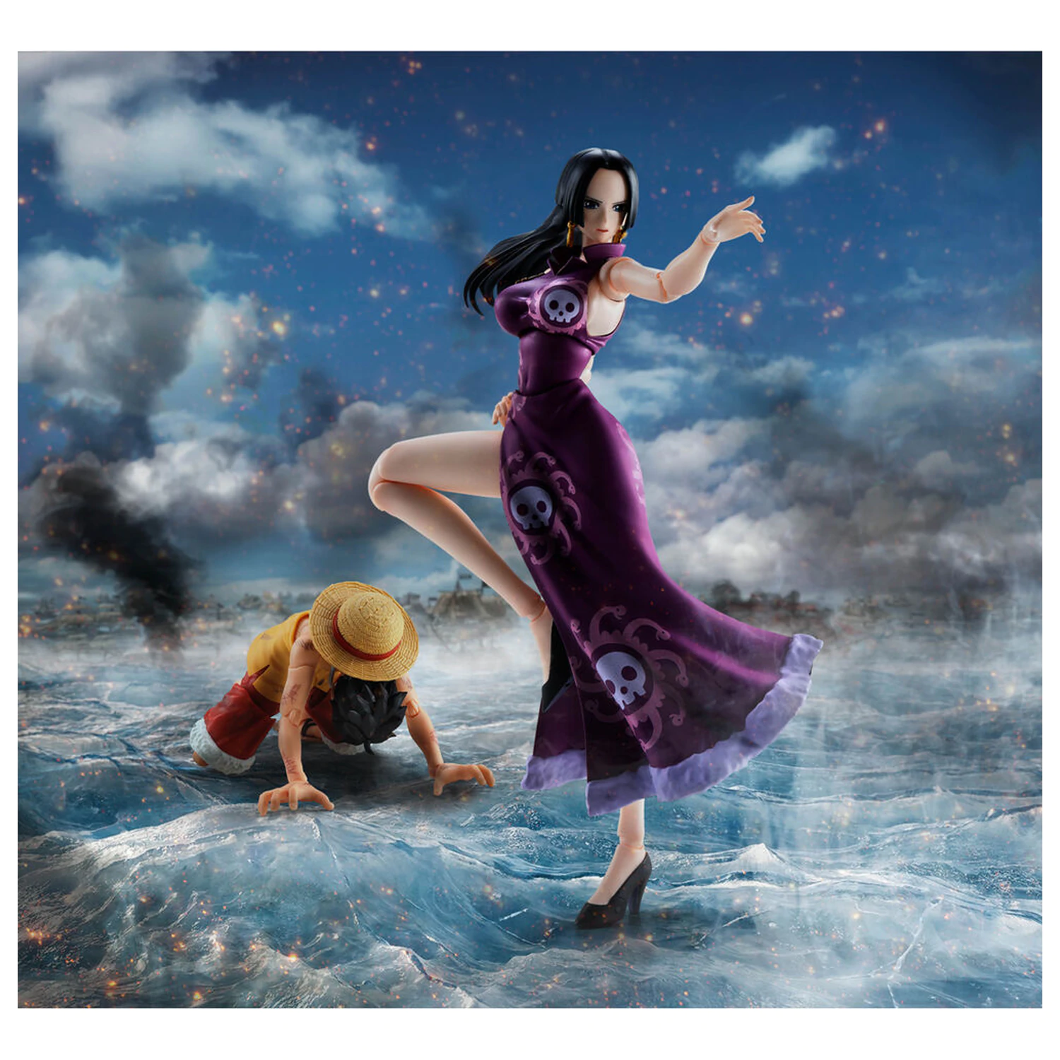 One Piece Boa Hancock Marineford S.H. Figuarts figurina 16cm poza produsului