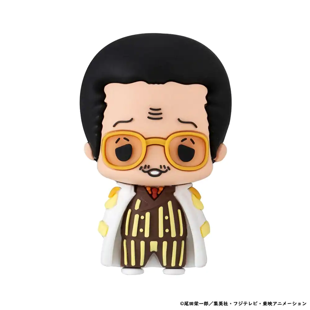 One Piece Chokorin Mascot Series Trading Figura Pachet de 6 bucati Egghead Ver. 5 cm poza produsului
