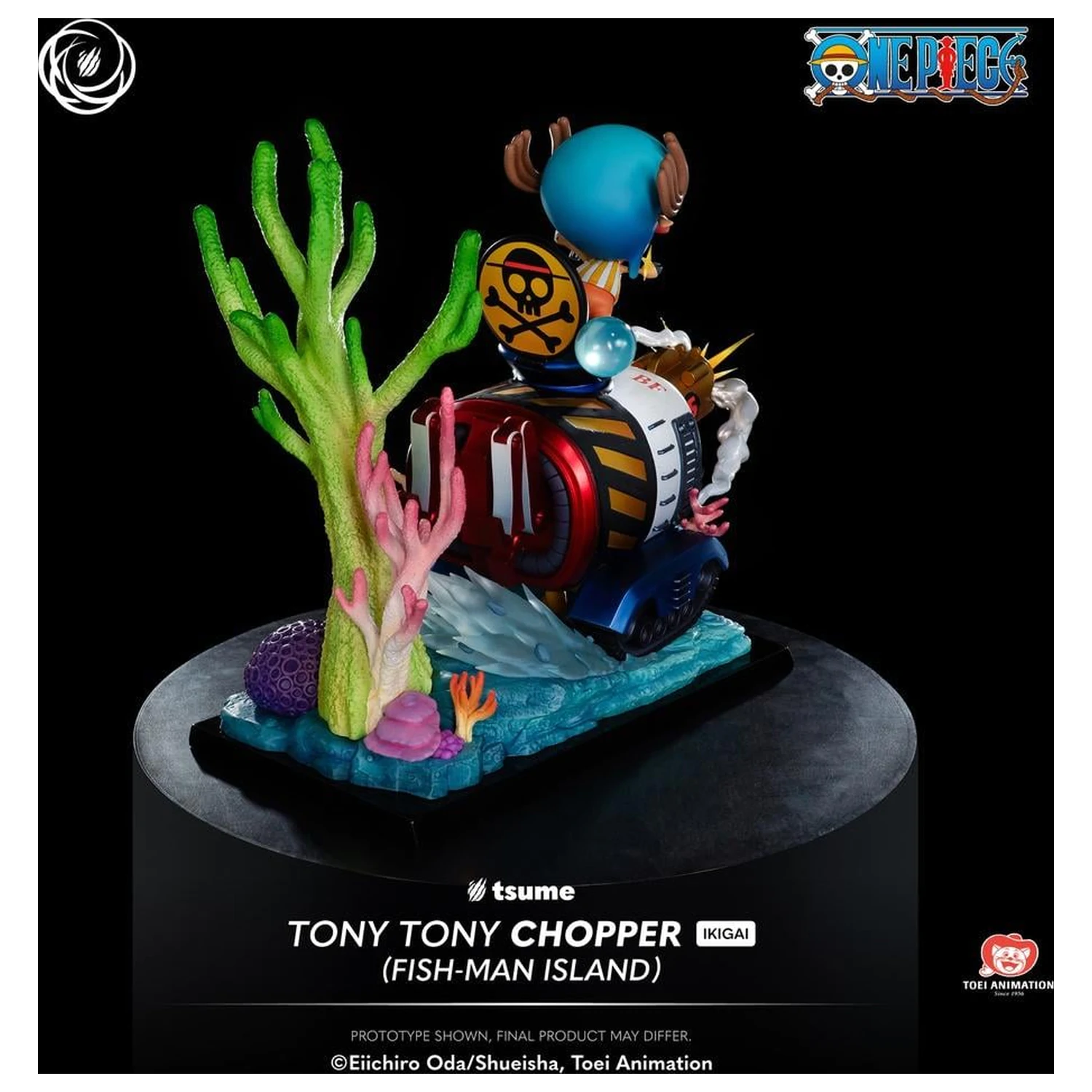 Statuie One Piece Chopper "Fish-Man Island" Ikigai 1/6 By Tsume 34 cm poza produsului