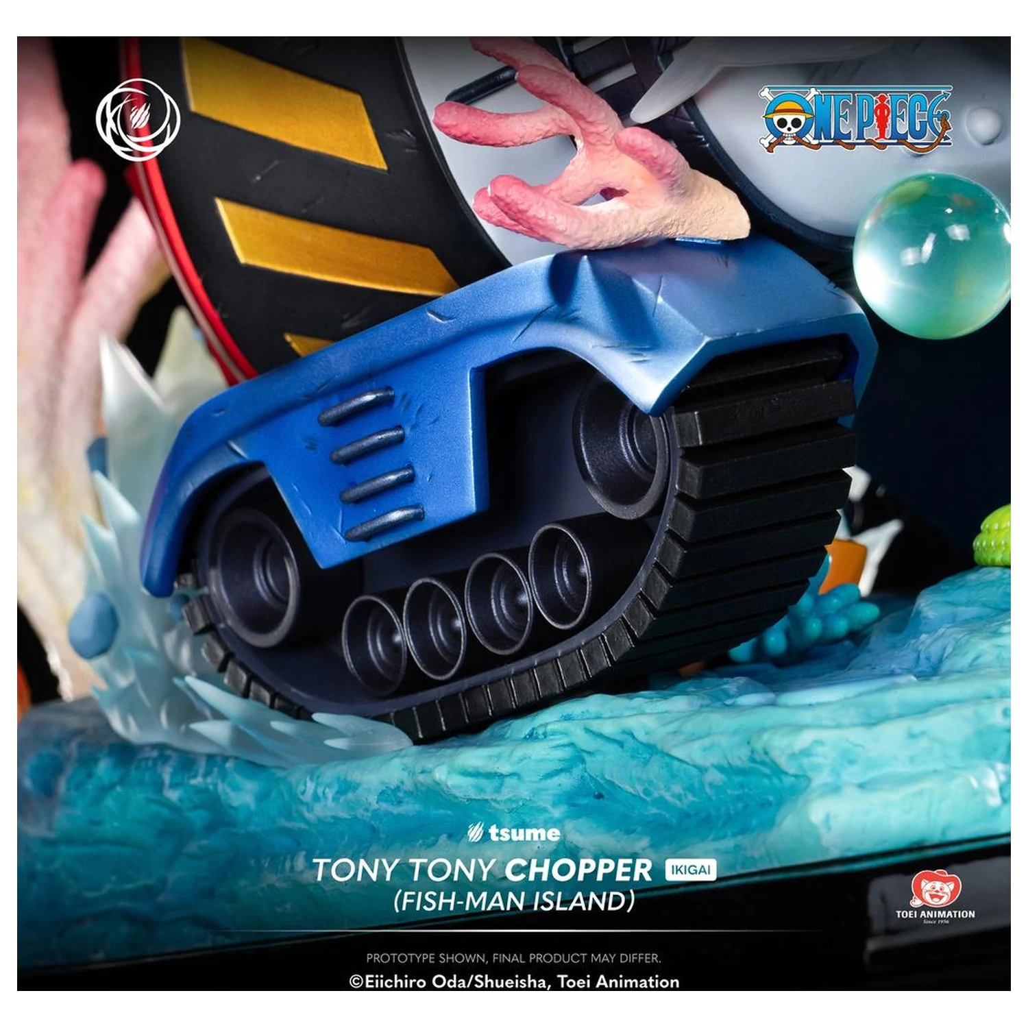 Statuie One Piece Chopper "Fish-Man Island" Ikigai 1/6 By Tsume 34 cm poza produsului