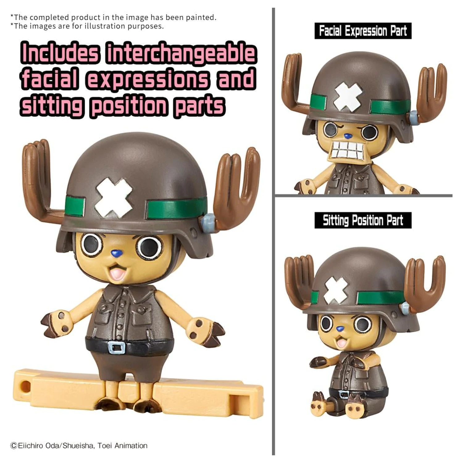 One Piece: Chopper Robo Super 2&3 Heavy Armor & Horn Dozer - Kit de model poza produsului