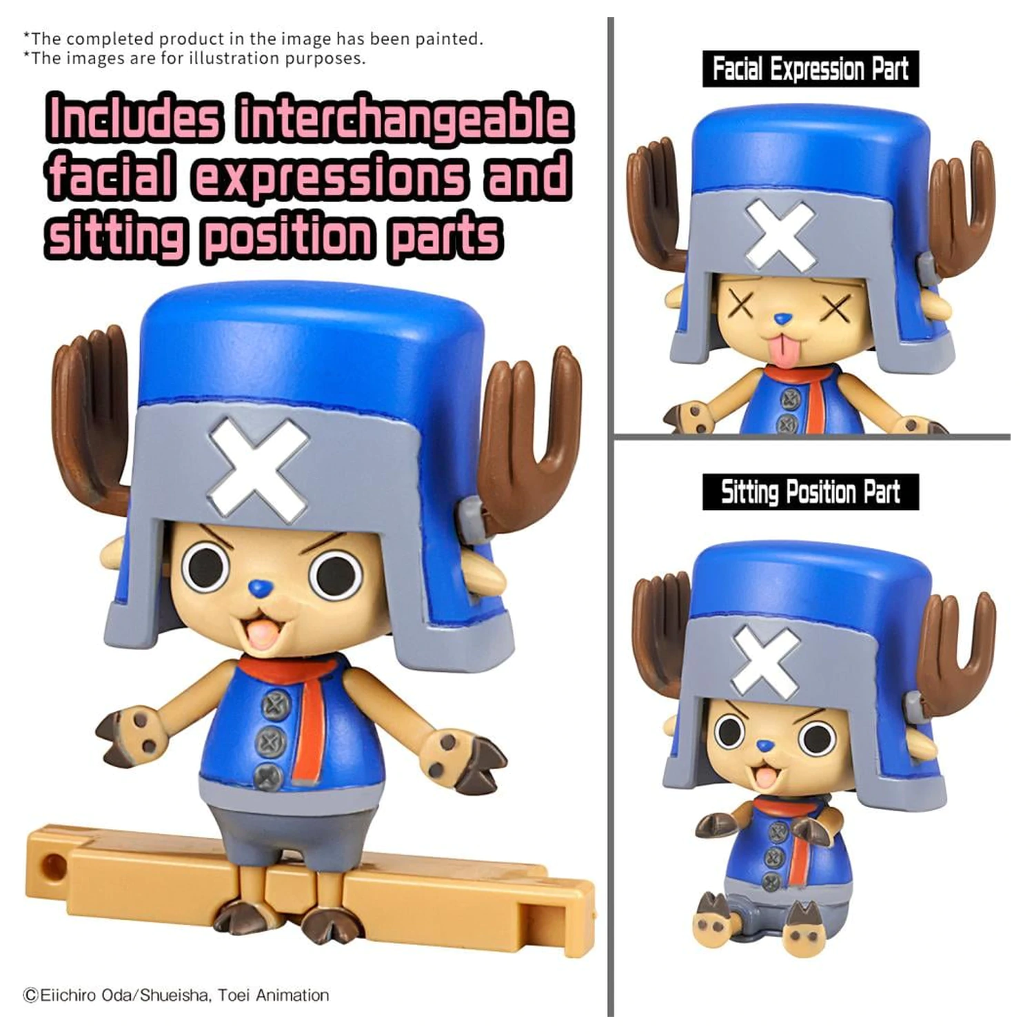 One Piece: Chopper Robo Super 2&3 Heavy Armor & Horn Dozer - Kit de model poza produsului