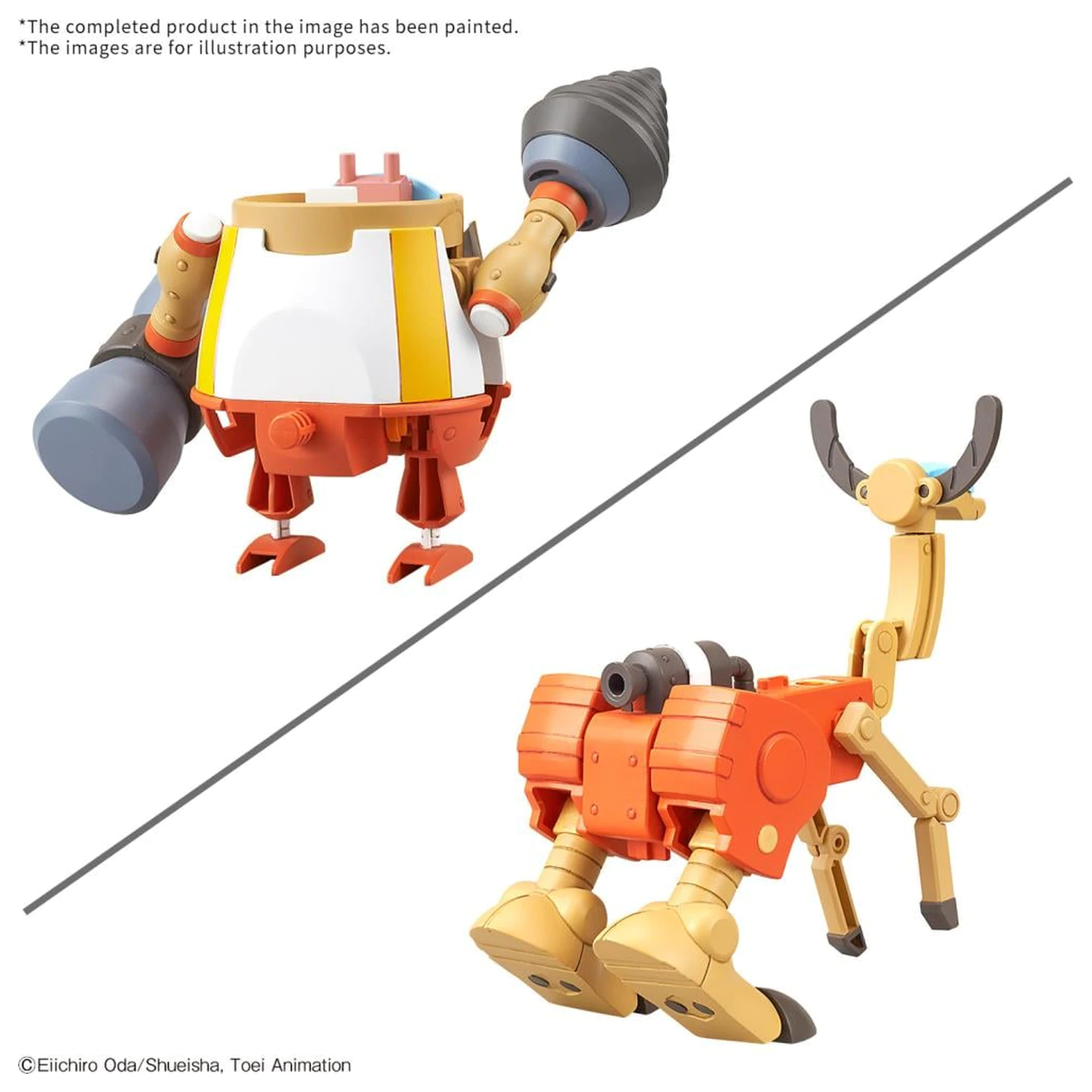 One Piece Chopper Robo Supper 4&5 Kung Fu...& Walk Hopper Kit de model poza produsului