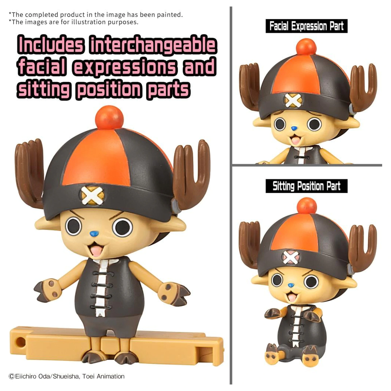 One Piece Chopper Robo Supper 4&5 Kung Fu...& Walk Hopper Kit de model poza produsului