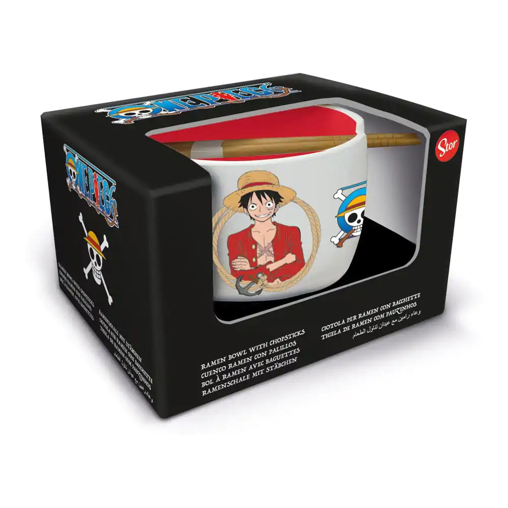 Bol de Ramen One Piece cu Bețișoare Classic poza produsului