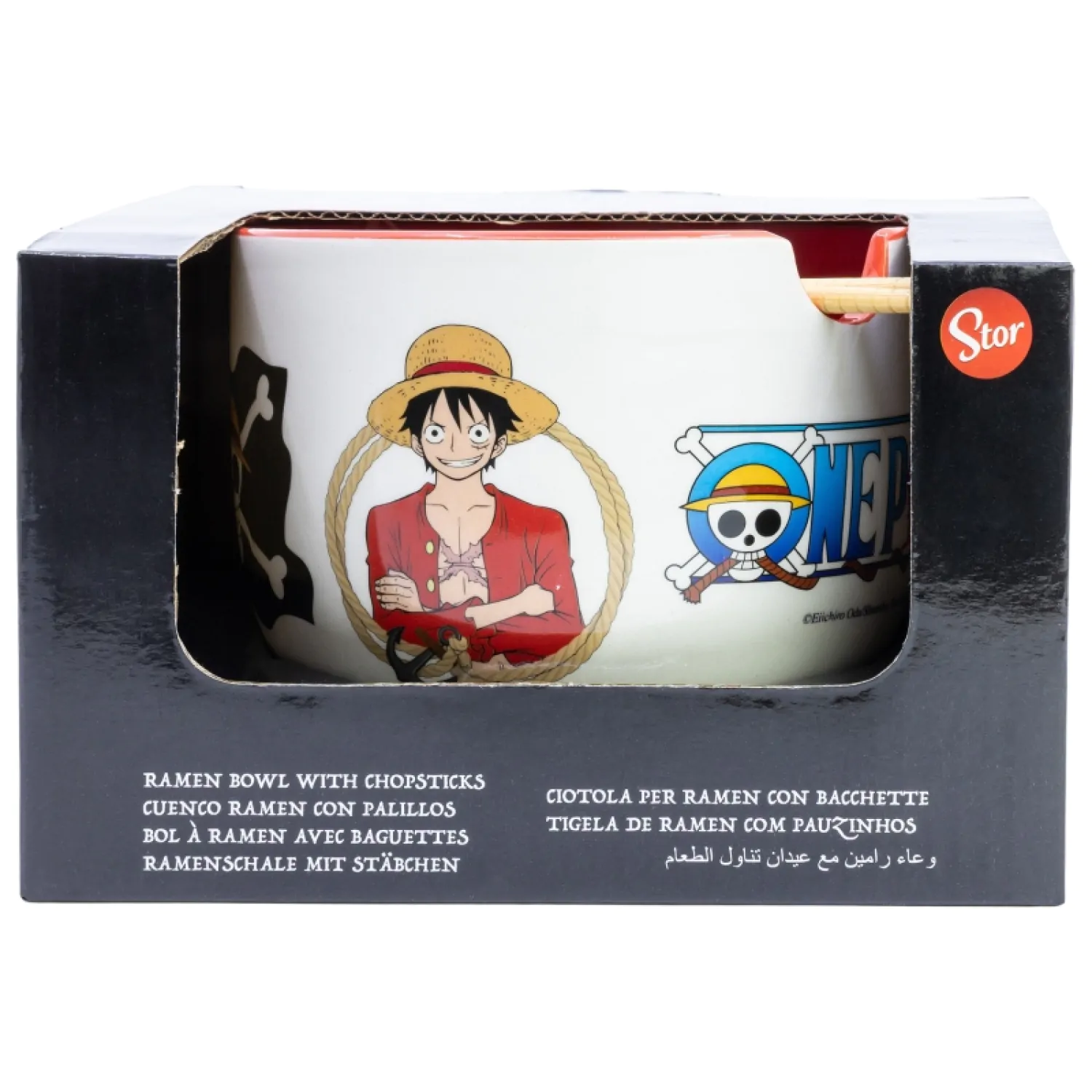 Bol de Ramen One Piece cu Bețișoare Classic poza produsului