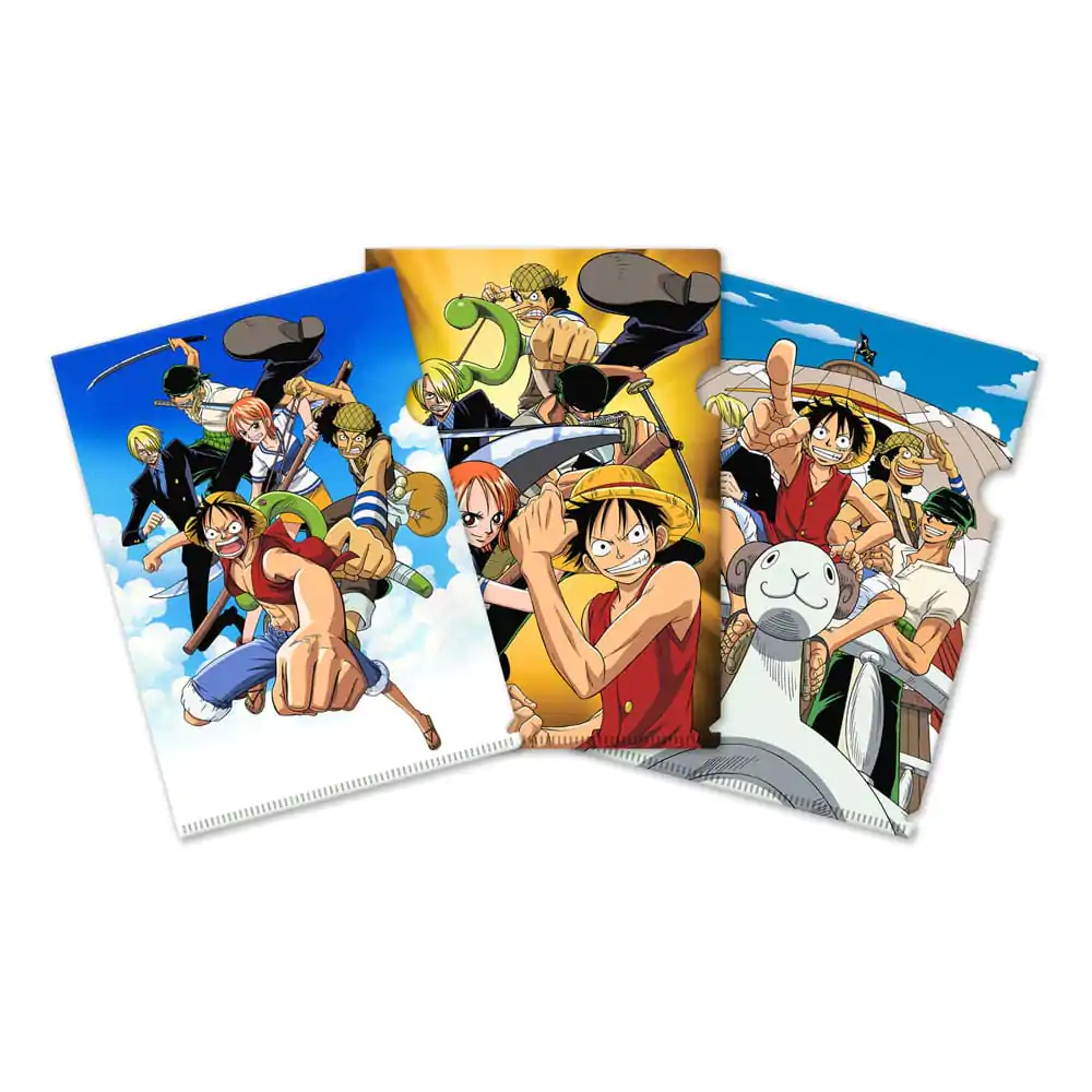 One Piece Set de 3 Clearfile Classic Adventures poza produsului