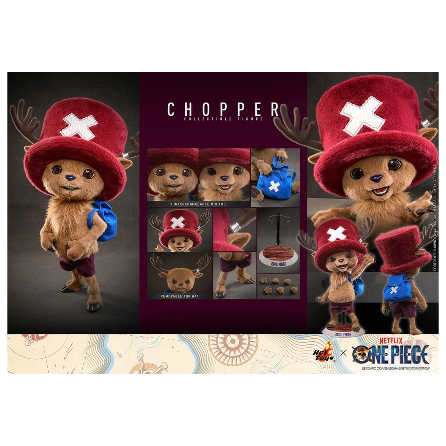 One Piece figurina de colectie Action Figure Chopper 49 cm poza produsului