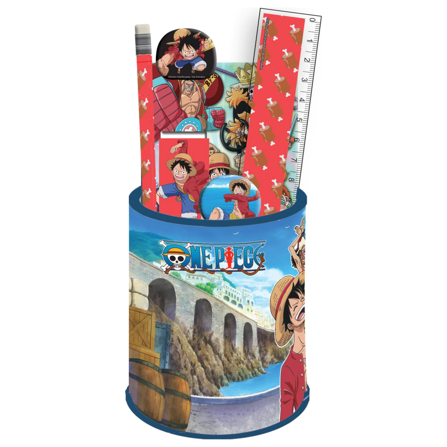 Set papetarie One Piece Crew 7 buc poza produsului