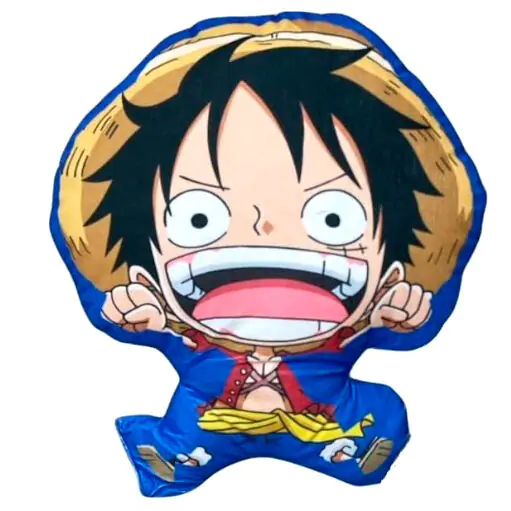 One Piece D Luffy pernă 3D 35cm poza produsului