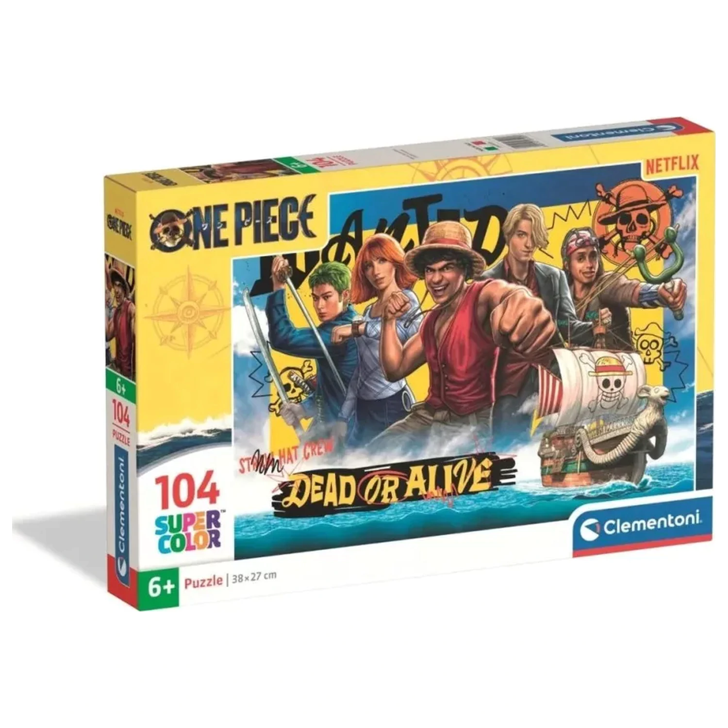 One Piece Dead or Alive puzzle de 104 piese poza produsului